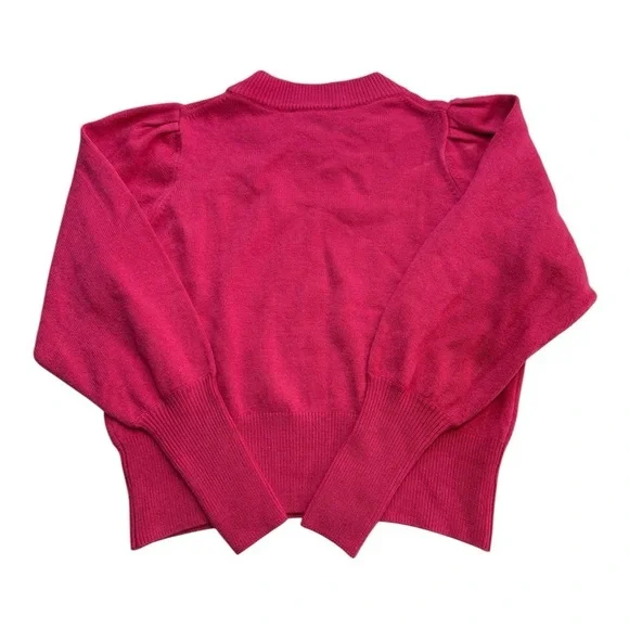 French Connection Cropped Mock Neck Sweater Size L - Picture 2 of 3